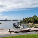 Flut Am Weserstrand