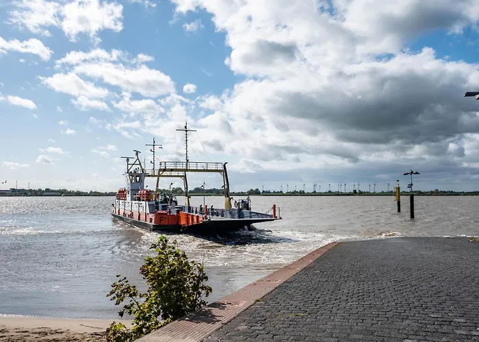 Flut Am Weserstrand Lejlighed